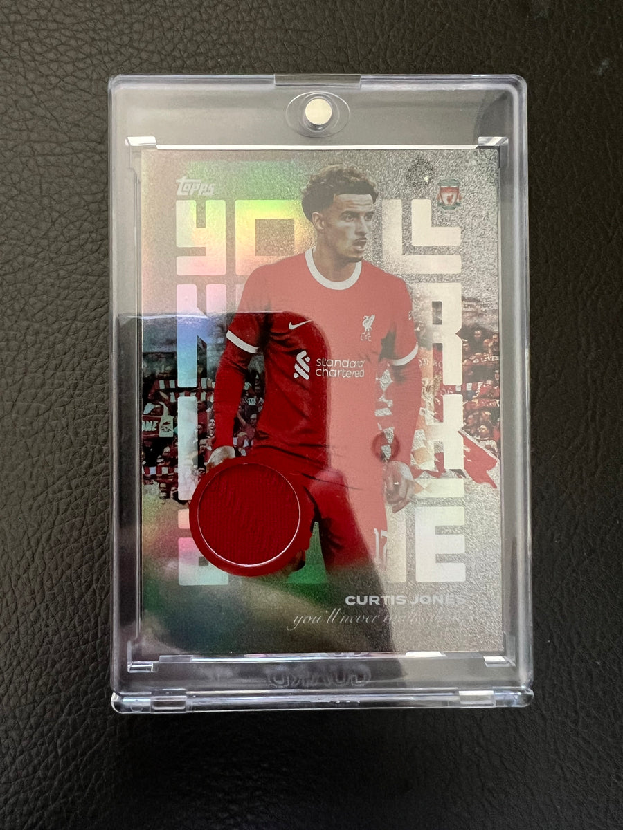 Curtis Jones 2023 Topps Liverpool Team Set YNWA – The August Card