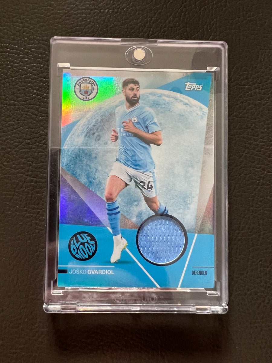 Josko Gvardiol 2024 Topps Manchester City Team Set relic – The