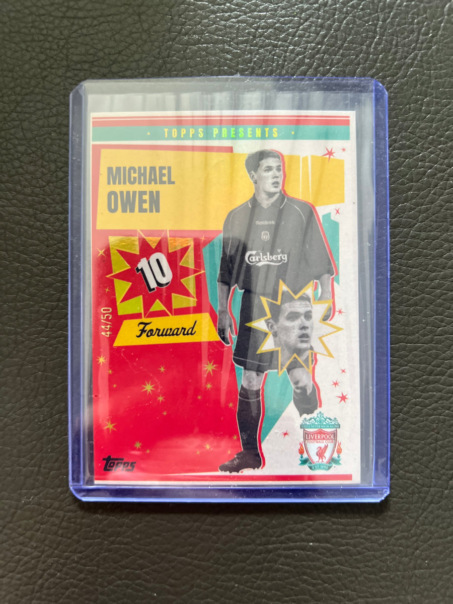 Michael Owen Liverpool トレーディングカード Card GWS12