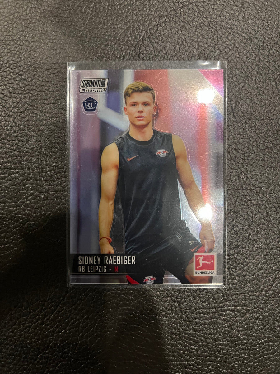 2021-22 Topps Chrome UEFA Champions Sidney Raebiger RC RB