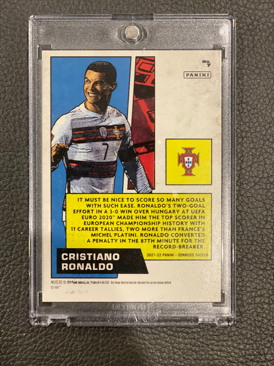 Christiano Ronaldo 2021-22 Panini Donruss Soccer Road to FIFA