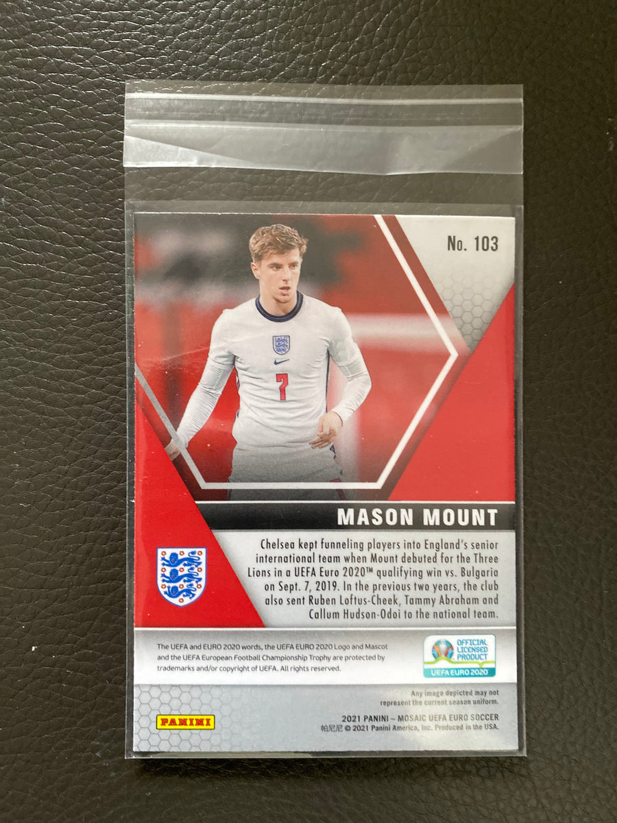 2021 Panini Mosaic UEFA Genesis Mason popular Mount