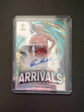 Gianluca Prestianni 24-25 Topps Finest UEFA Club Competitions Arrivals Auto