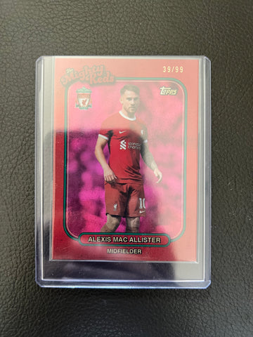 Alexis Mac Allister 2023 Topps Liverpool Team Set the Mighty Reds 39/99