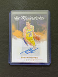 Austin Reaves 2023-24 Panini Court Kings MS-AUS auto 70/75