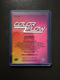Asa Newell 2025 Upper Deck Allure SE Full Rainbow Auto