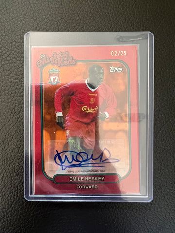 Emile Heskey 2023 Topps Liverpool Team Set the Mighty Reds 2/25