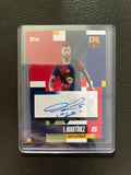 I. Martinez 24/25 Topps Barcelona Team Set AU-IM