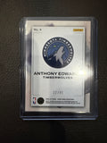 Anthony Edwards 24-25 Panini Court Kings Basketball Water Color No.4 32/49