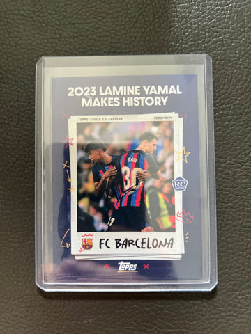 Lamine Yamal 2024 Topps Focus Collection No.48 RC