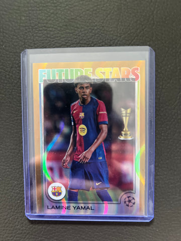 Lamine Yamal 2025 Champions League Future Stars No.27 gold