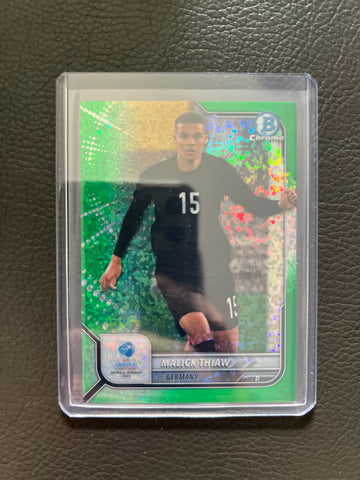 Malik Thiaw 2022 Topps U-21 European Championship No.26 Bowman 12/99
