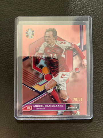 Mikkel Damsgaard 2023 Topps Road to UEFA EURO 2024 No.19 20/75