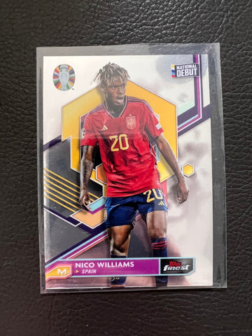 Nico Williams 2023 Topps Road to UEFA EURO 2024 No.75