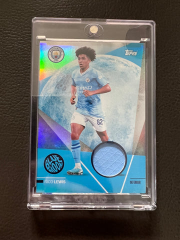 Rico Lewis 2024 Topps Manchester City Team Set relic