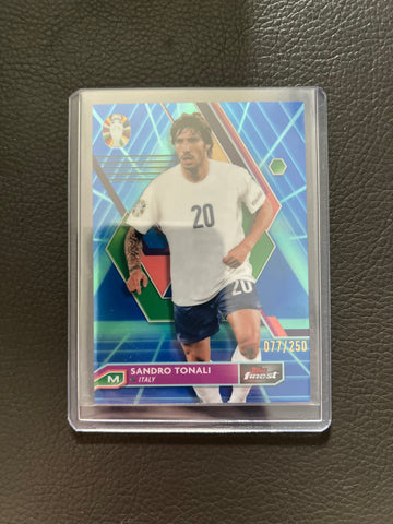 Sandro Tonali 2023 Topps Road to UEFA EURO 2024 No.43 77/250