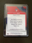 Stefan Savic 2024 Topps ATM Team Set auto 82/99