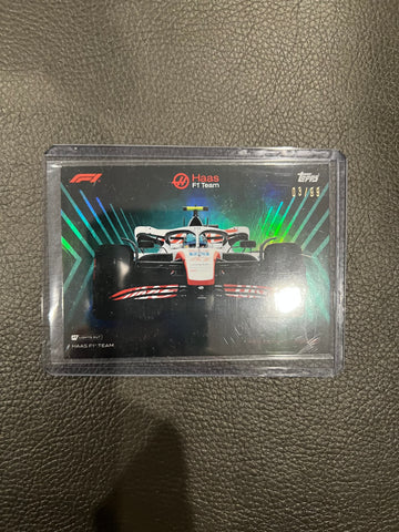 Topps 2023 F1 Lights Out Haas F1 Team 3/99