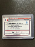 William Saliba 2022 Topps U-21 European Championship CA-WS Bowman 202/250