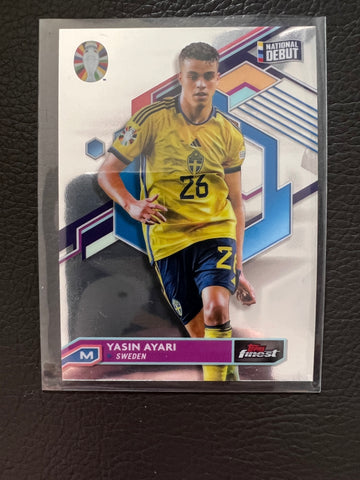 Yasin Ayari 2023 Topps Road to UEFA EURO 2024 No.83