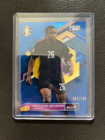 Youssoufa Moukoko 2023 Topps Road to UEFA EURO 2024 No.38 57/150