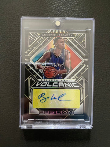 Anfernee Hardaway 20-21 Panini Obesdian Volcanic Auto 9/10