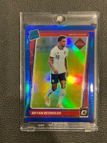 Bryan Reynolds 2021-22 Panini Donruss Optic Soccer Road to FIFA World Cup Prizm #181 3/99