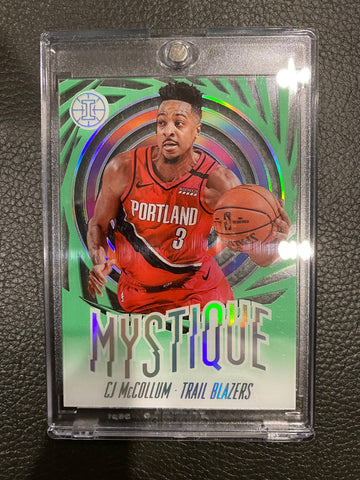 CJ McCollum 19-20 Panini Illusions Mystique #12