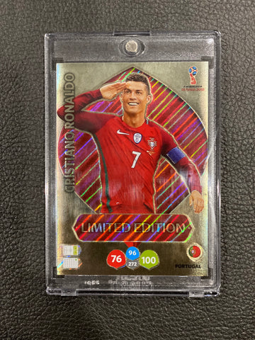 Christiano Ronaldo 2018 Panini World Cup Limited Edition