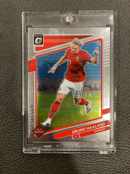 Erling Haaland 21-22 Panini Donruss Soccer Optic Road to FIFA