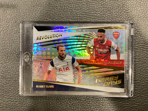 Harry Kane & Aubameyang 20-21 Panini Revolution Soccer Derby Days #1