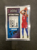 Joel Embiid 20-21 Panini Contenders Cameroon #8