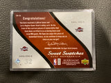 Lebron James 2007/08 Upper Deck Sweet Swatches Dual memorabilia