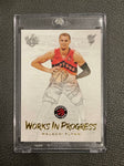 Malachi Flynn 20-21 Panini Court Kings Work in Progress #24 RC