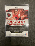 Malachi Flynn 20-21 Panini Prizm Emergent #20 RC