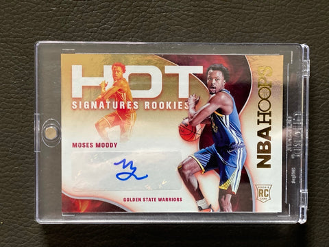 Moses Moody 21-22 Panini NBA Hoops Basketball HSR-MM RC