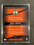 Paul Pierce 09-10 Topps Championship Material CM-PP