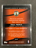 Paul Pierce 09-10 Topps Championship Material CM-PP