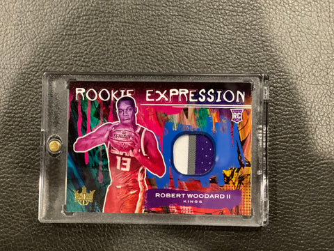 Robert Woodard II 20-21 Panini Court Kings Rookie Expression RM-RW2 9/25