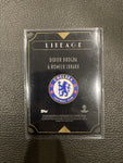 Romelu Lukaku & Didier Drogba 2021 Topps Deco Lineage