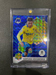 Santiago Arzamendia 21-22 Panini Mosaic La Liga blue Prizm 25/99 #109