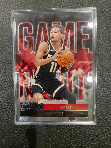 Trae Young 20-21 Panini Contenders Game Night #15