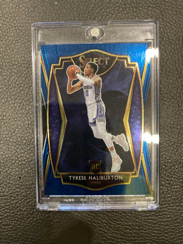 Tyrese Haliburton 20-21 Panini Select Premier Level RC #189