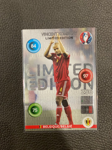 Vincent Kompany 2016 Panini Euro AXL Limited Edition