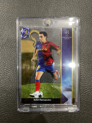 Xavi Hernandez 08-09 Panini Champions League #35